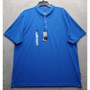 Greg Norman Golf Performance Polo Shirt Mens XXXL Blue Play Dry Popover G7XLK440